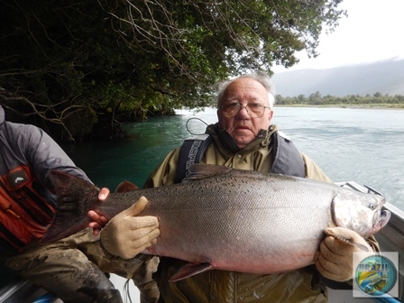 Fotos da pesca esportiva em Chaiten no Chile